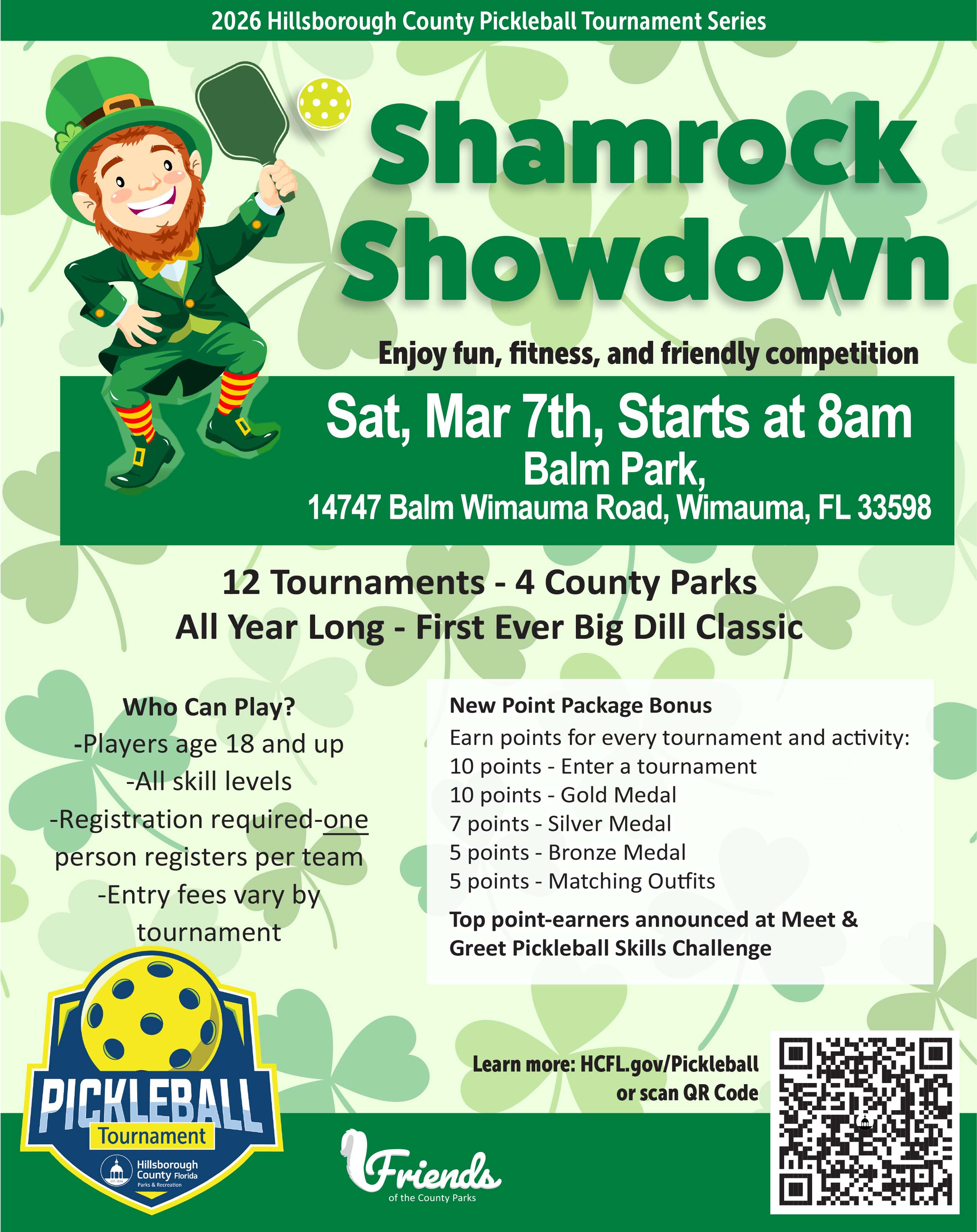 Balm Park Tournament Flyer